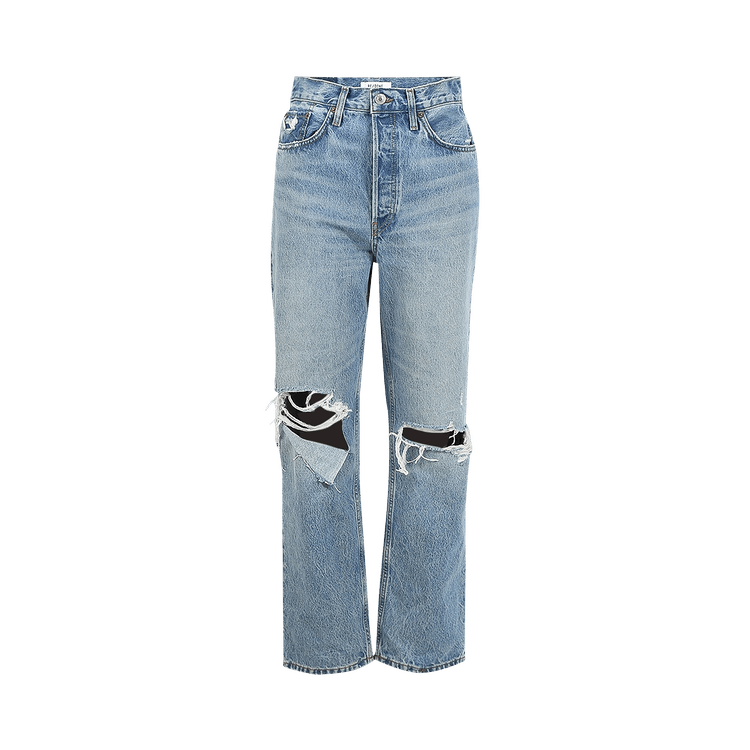 RE/DONE 90"s Crop Low Slung Jean "Medium Raf'