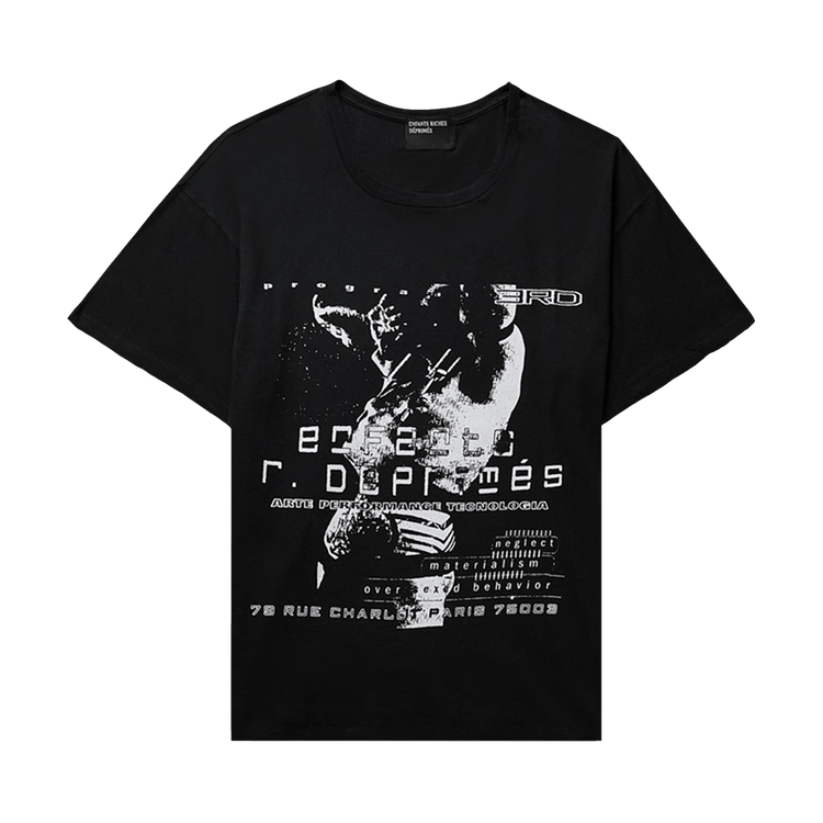 Enfants Riches Déprimés Neglect T-Shirt "Faded Black/White"