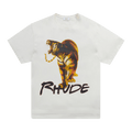 Rhude Tiger Tee "Vintage White"