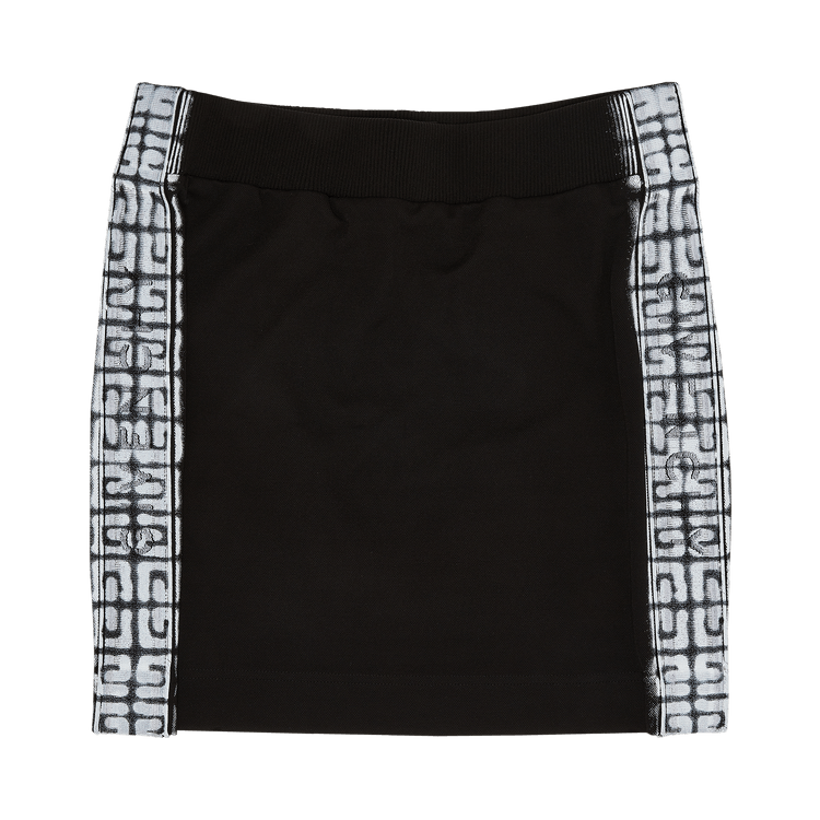 Givenchy 4G Motif High Waisted Mini Skirt "Black"