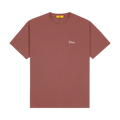 Dime Classic Small Logo T-Shirt "Washed Maroon"