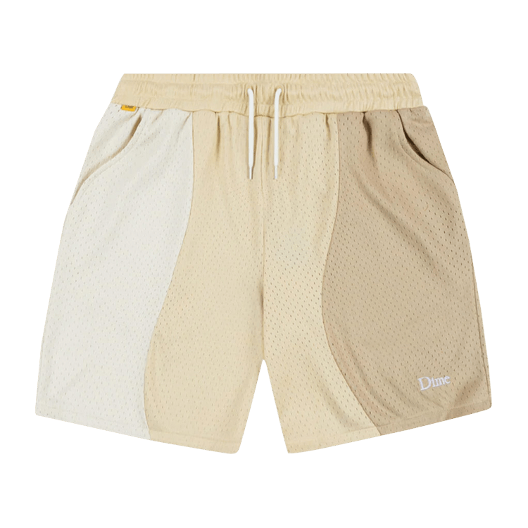 Dime Wave Mesh Shorts "Tan"