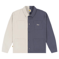 Dime Chore Jacket "Cream/Blue"