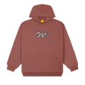 Dime Team Hoodie "Washed Maroon"