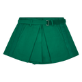 Sacai Belted Suiting Shorts "Green"