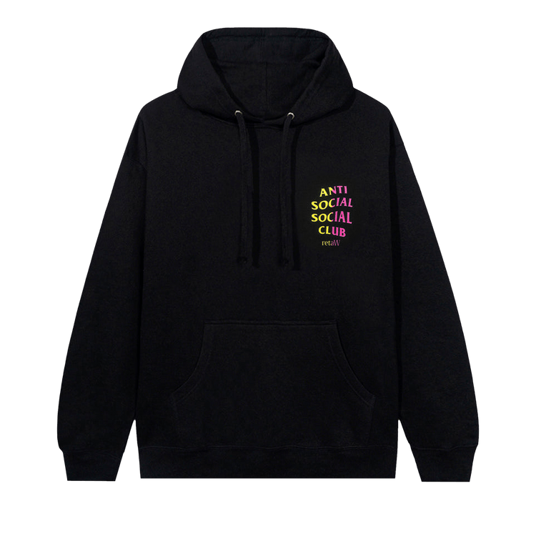 Anti Social Social Club x retaW Hoodie "Black"