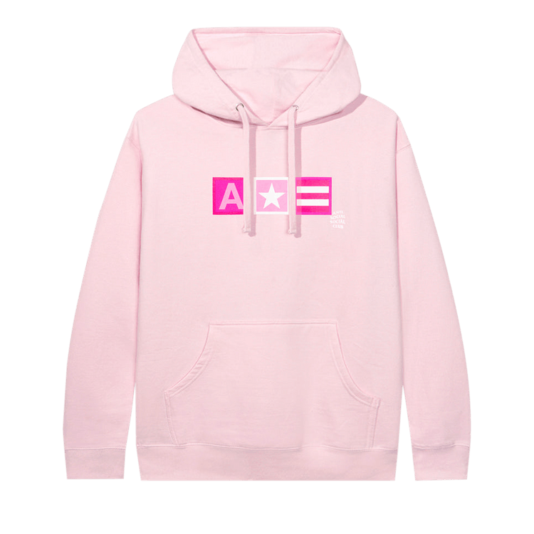 Anti Social Social Club No Hope For Us Hoodie "Pink"