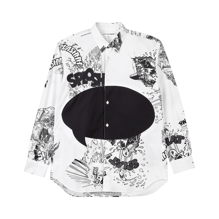 Comme des Garçons SHIRT x Christian Marclay Print A Shirt "White"