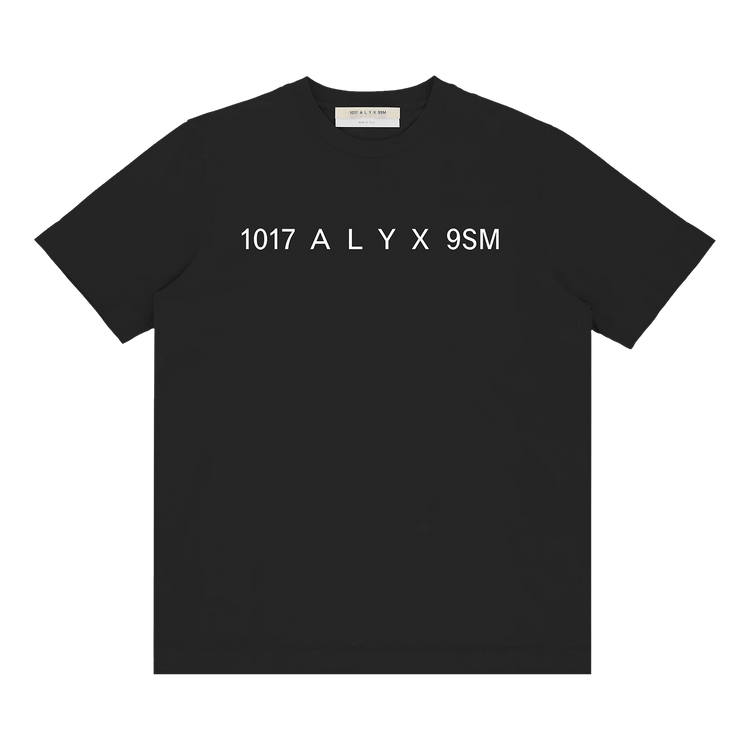 1017 ALYX 9SM Logo Short-Sleeve Tee "Black"