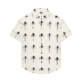 Saint Laurent Chemise CDC Marking Paradise Shirt "Beige/Noir"
