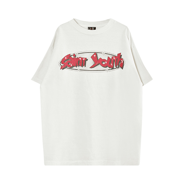 SAINT Mxxxxxx Short-Sleeve In Heaven Tee "White"
