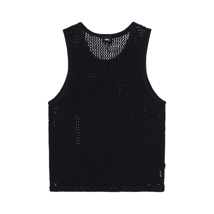 Stussy O'Dyed Mesh Tank 'Black'