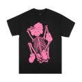 KAWS Skeleton New Fiction Bone T-Shirt "Black"