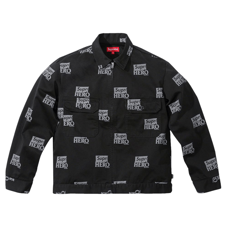 Supreme x ANTIHERO Work Jacket "Black"
