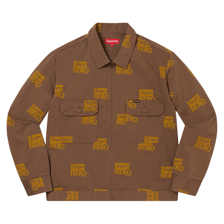 Supreme x ANTIHERO Work Jacket "Brown"