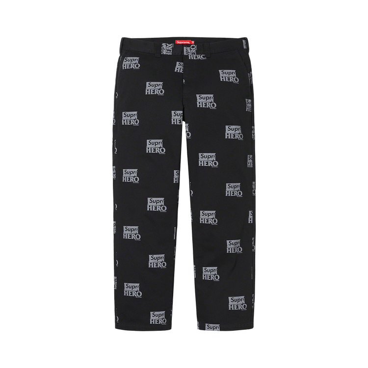 Supreme x ANTIHERO Work Pant "Black"