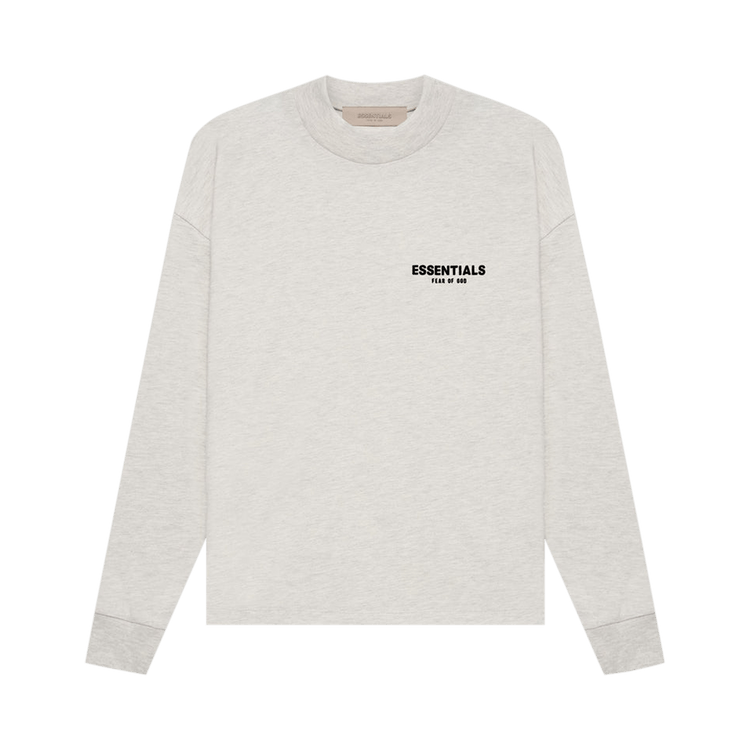 Fear of God Essentials Long-Sleeve Tee "Light Oatmeal"