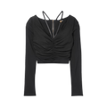 Versace Long-Sleeve Top "Black"