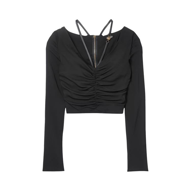Versace Long-Sleeve Top "Black"