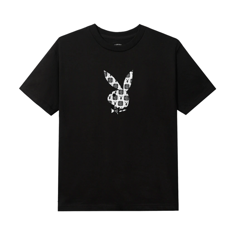 Anti Social Social Club x Playboy Checkered Tee "Black"