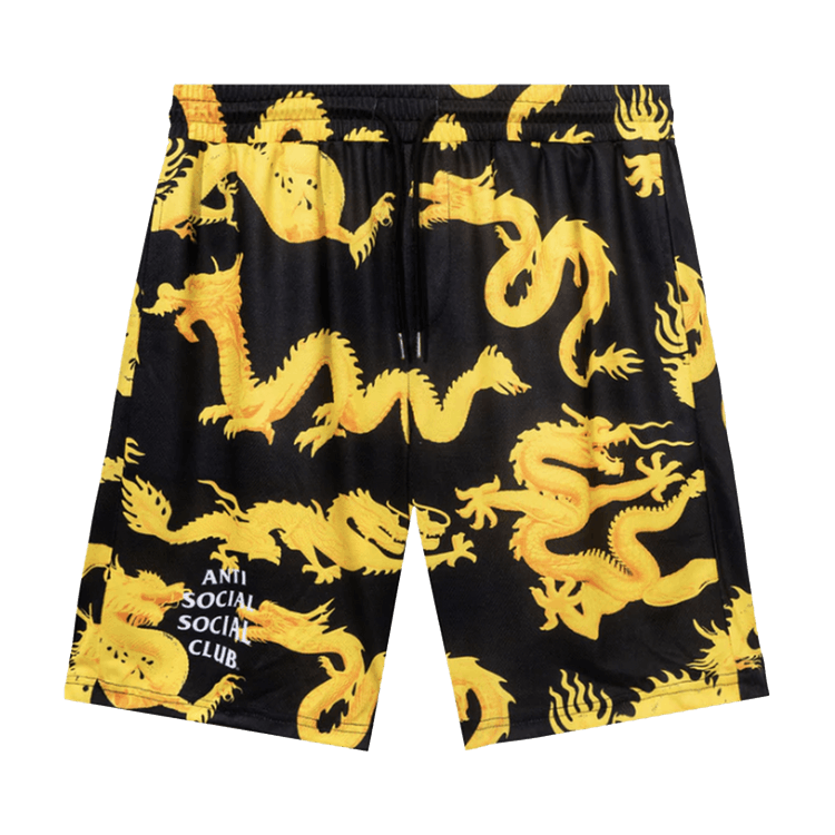 Anti Social Social Club 24K Mesh Shorts "Black"