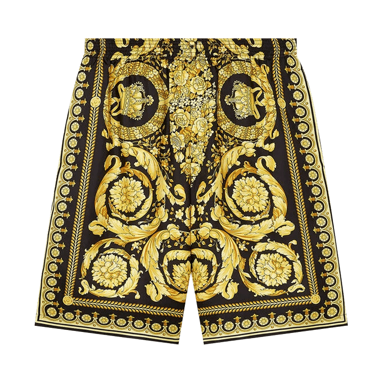 Versace Barocco Shorts "Black/Gold"
