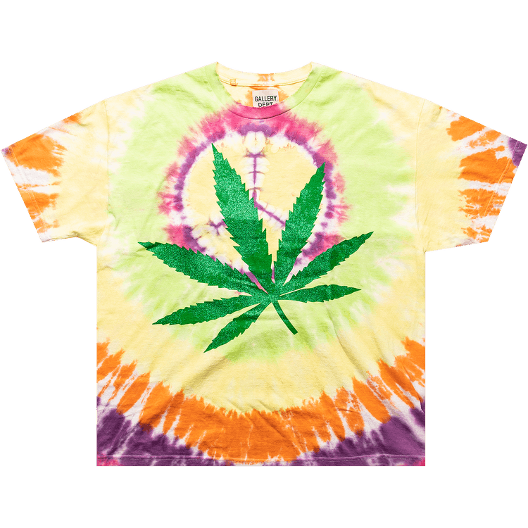 Gallery Dept. Weed Tie Dye Tee "Multicolor"