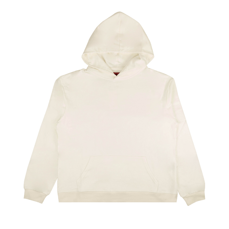 424 Rubber Logo Pullover Hoodie Sweatshirt "White"