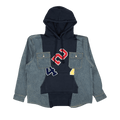 424 Logo Patch Hoodie Sweatshirt "Blue/Denim"