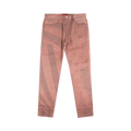 424 American Flag Denim Jeans "Pink"