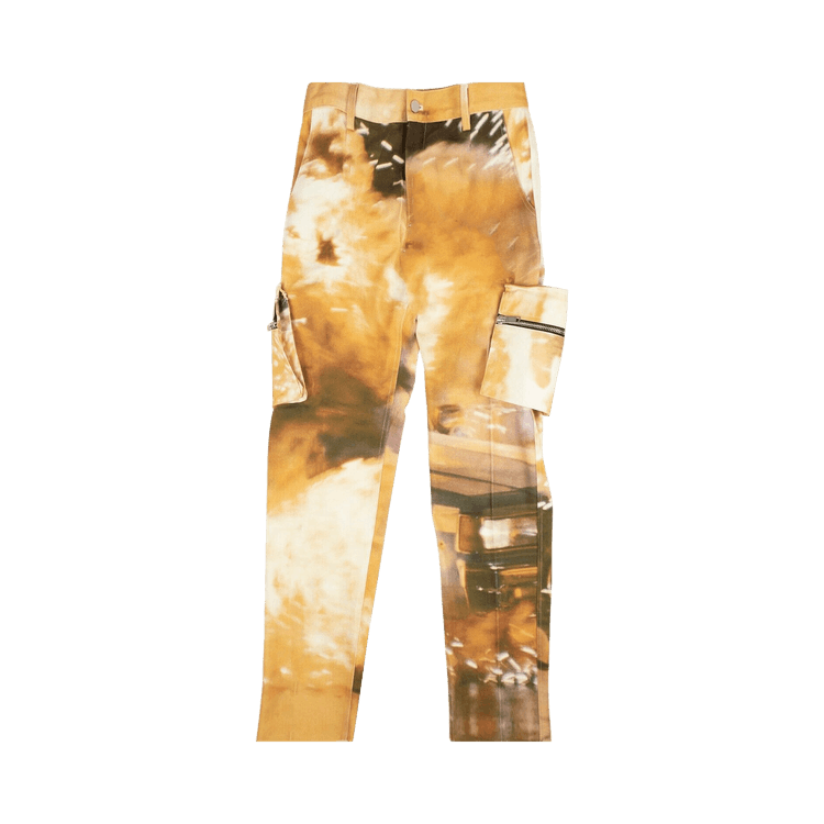 424 Tie Dye Casual Pants "Brown"