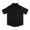 424 Logo Short-Sleeve Button Down Shirt "Black"