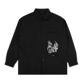 424 Casual Button Down Shirt "Black"