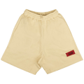 424 Logo Patch Sweat Shorts "Cream"