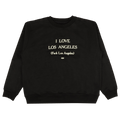 424 F Los Angeles Crewneck Sweatshirt "Black"
