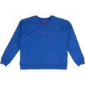 424 Logo Crewneck Sweatshirt "Blue/Red"