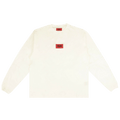 424 Logo Patch Long-Sleeve T-Shirt "White/Red"