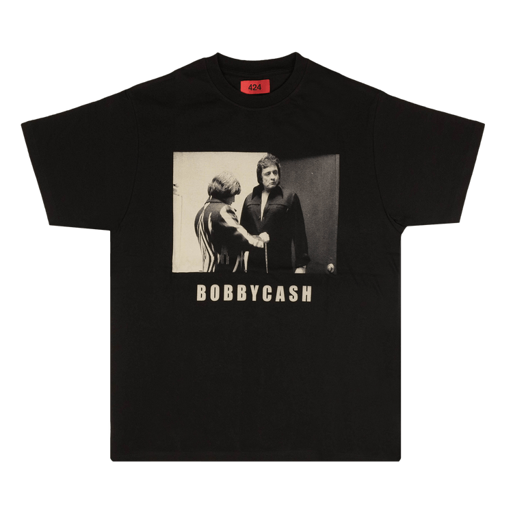 424 Short-Sleeve Bobby Cash T-Shirt "Black"