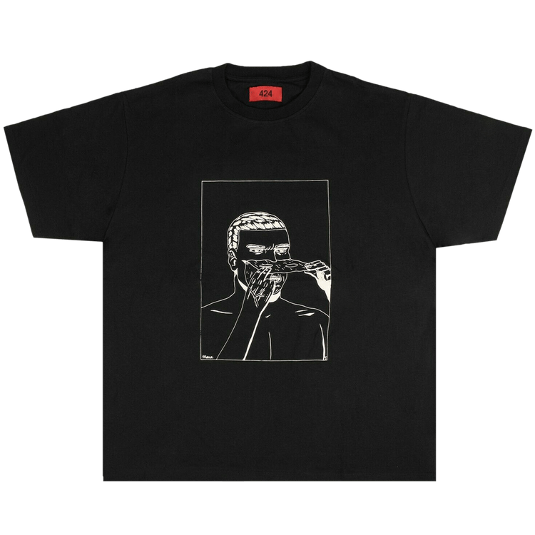 424 Short-Sleeve Graphic T-Shirt "Black"