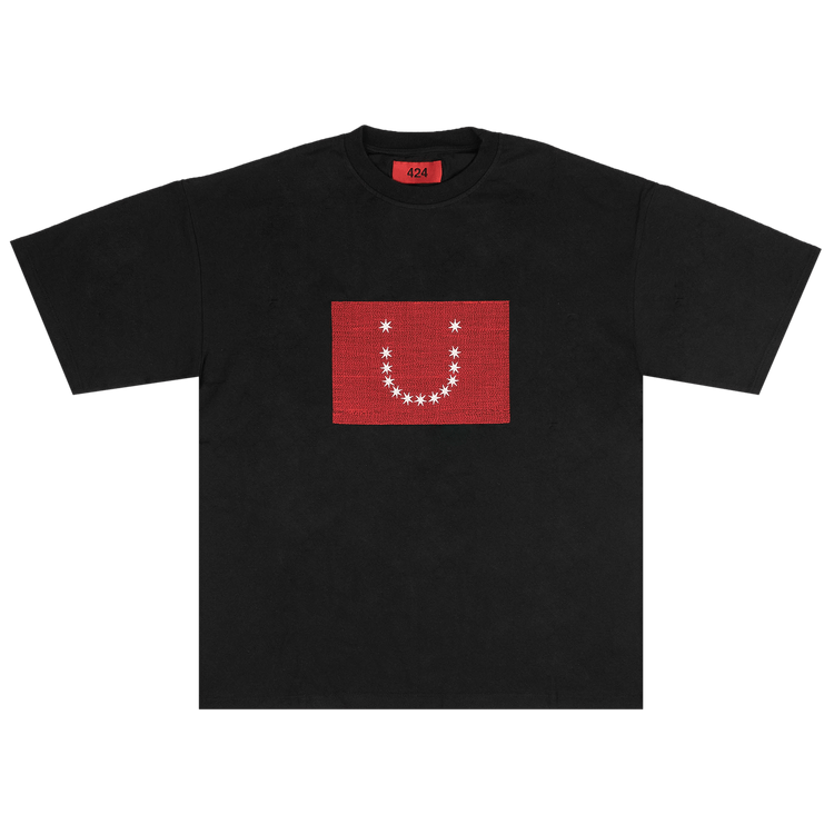424 Short-Sleeve Star T-Shirt "Black"