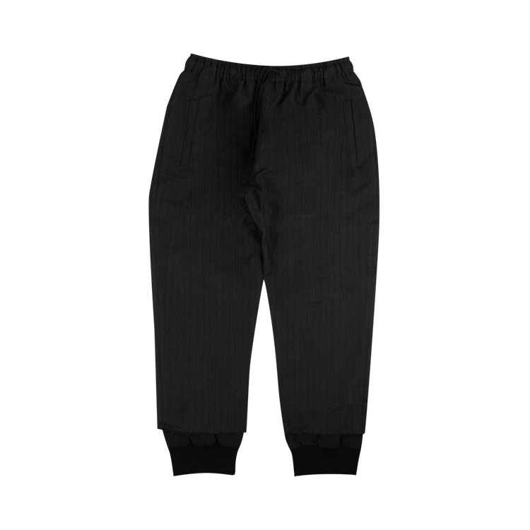 424 Drawstring Pants "Black Pinstripe"