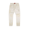 424 Distressed Denim Jeans "White"