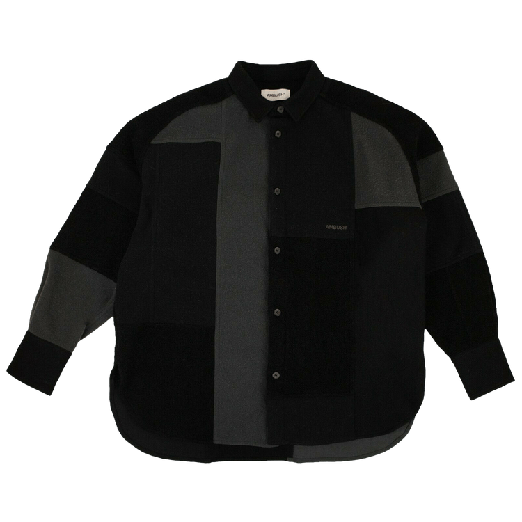 Ambush Patchwork Jacket "Black/Grey"