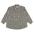 Ambush Pullover Check Shirt "Black/White"