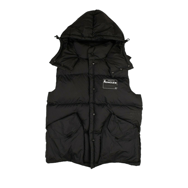 Moncler Kyle Gilet Logo Puffer Vest "Black"
