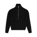 Moncler Knit Zip Up Sweater Jacket "Black"