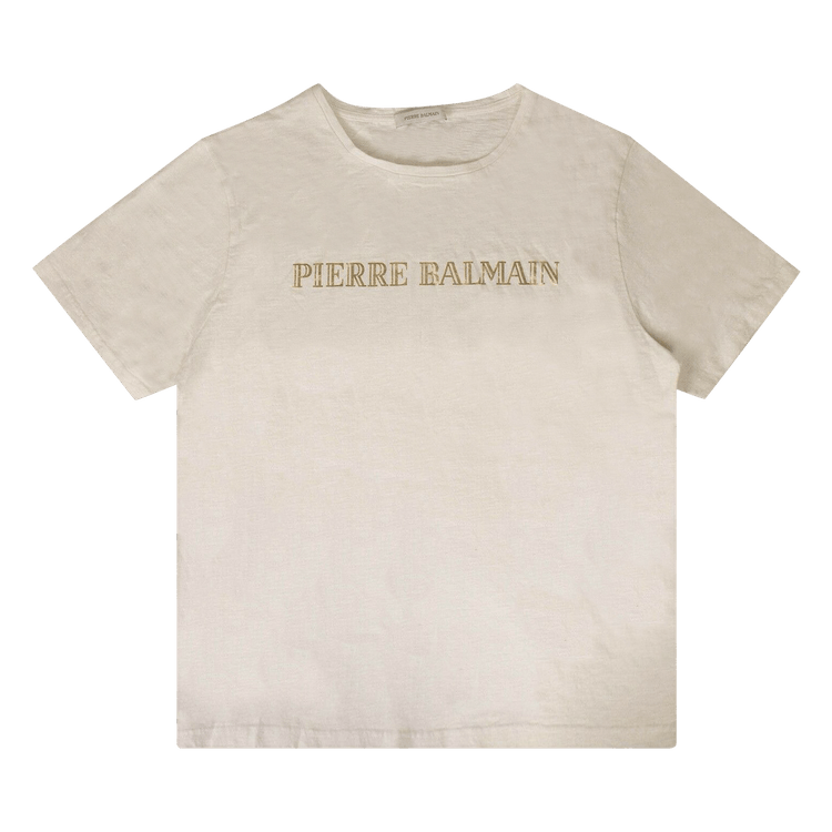 Balmain Logo T-Shirt "White"