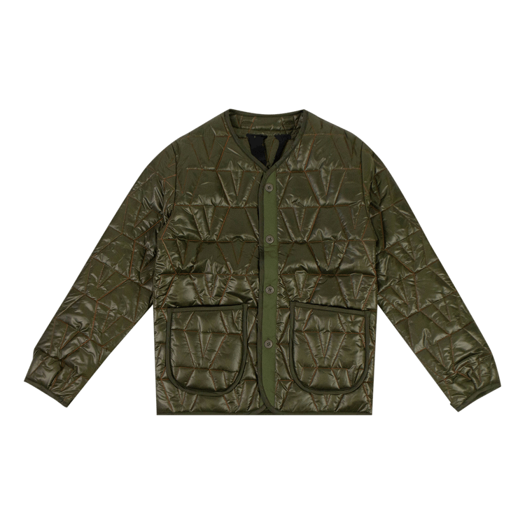 Vlone Quilted Jacket "Green"