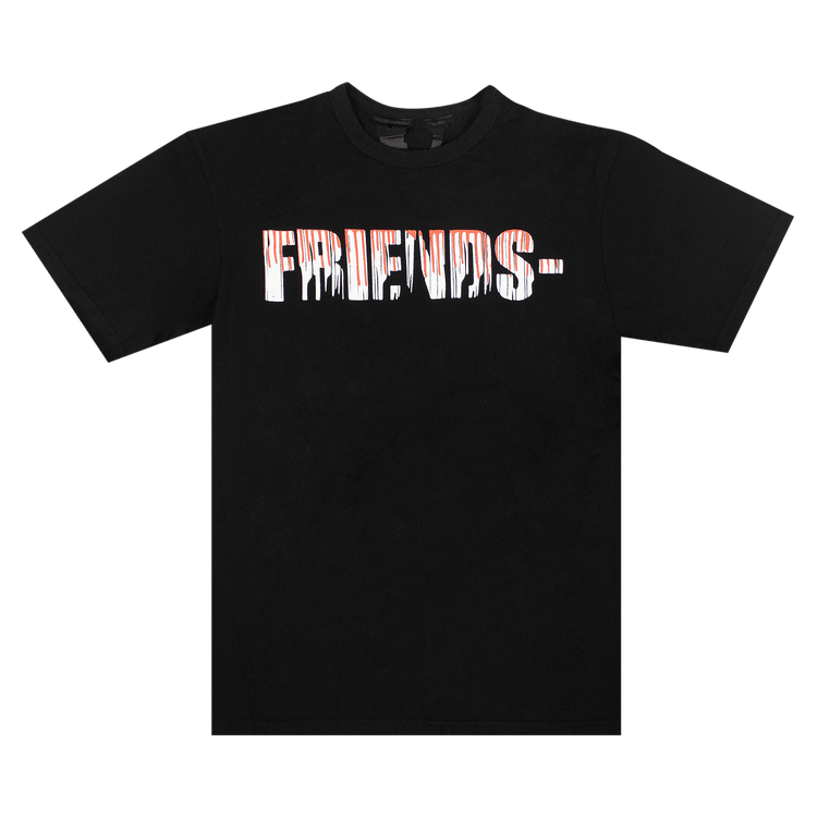 Vlone Slit Short-Sleeve T-Shirt "Black"
