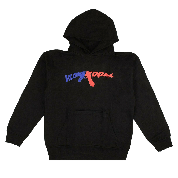 Vlone x Kodak Black Hoodie "Black"